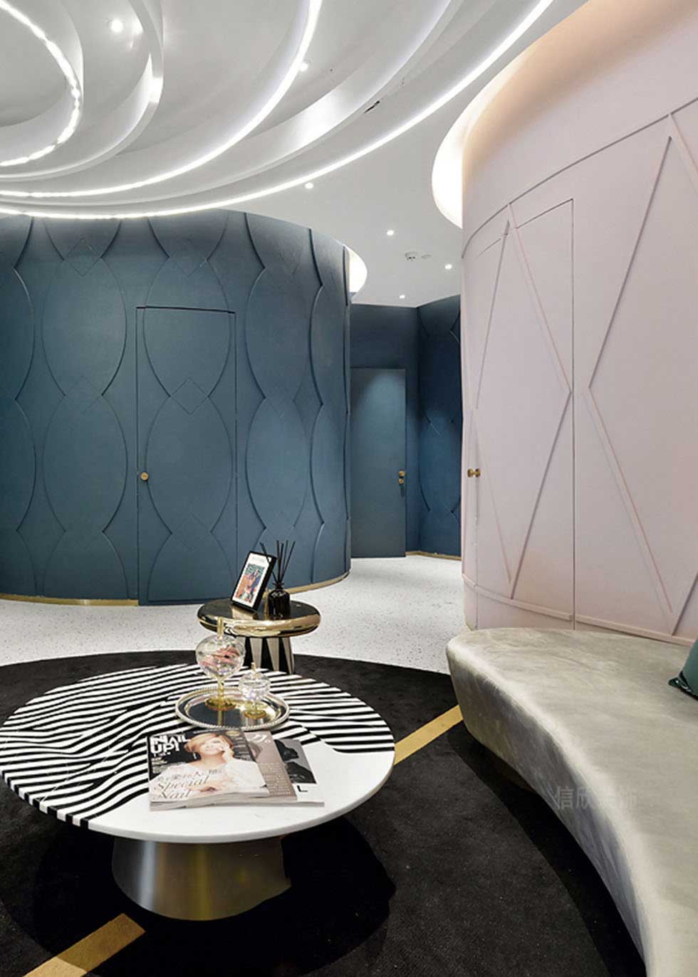 優(yōu)雅的美容美發(fā)店裝修大廳裝修設(shè)計 優(yōu)雅的美容美發(fā)店裝修大廳裝修設(shè)計