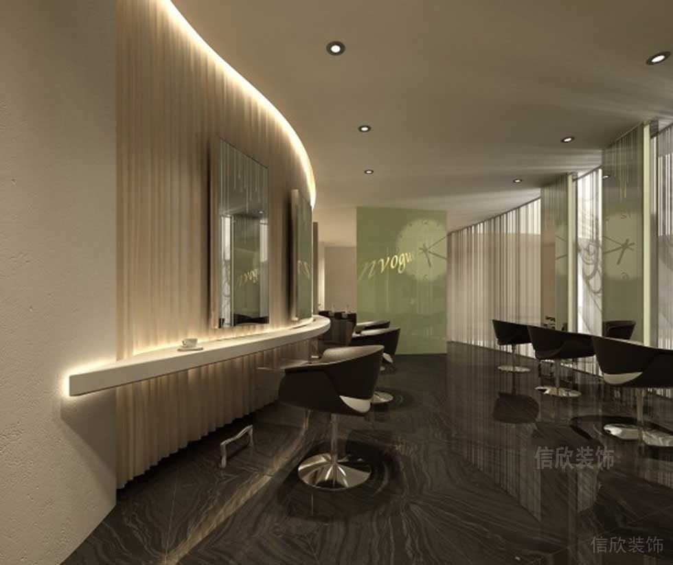 300平方美發(fā)店剪發(fā)區(qū)裝修設(shè)計(jì) 300平方美發(fā)店剪發(fā)區(qū)裝修設(shè)計(jì)