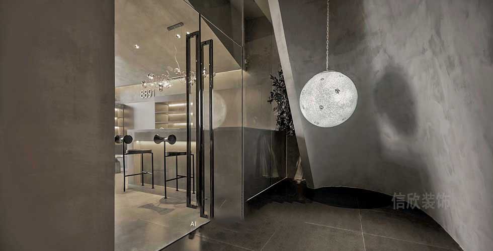 8891美學(xué)沙龍入戶裝修設(shè)計 8891美學(xué)沙龍入戶裝修設(shè)計