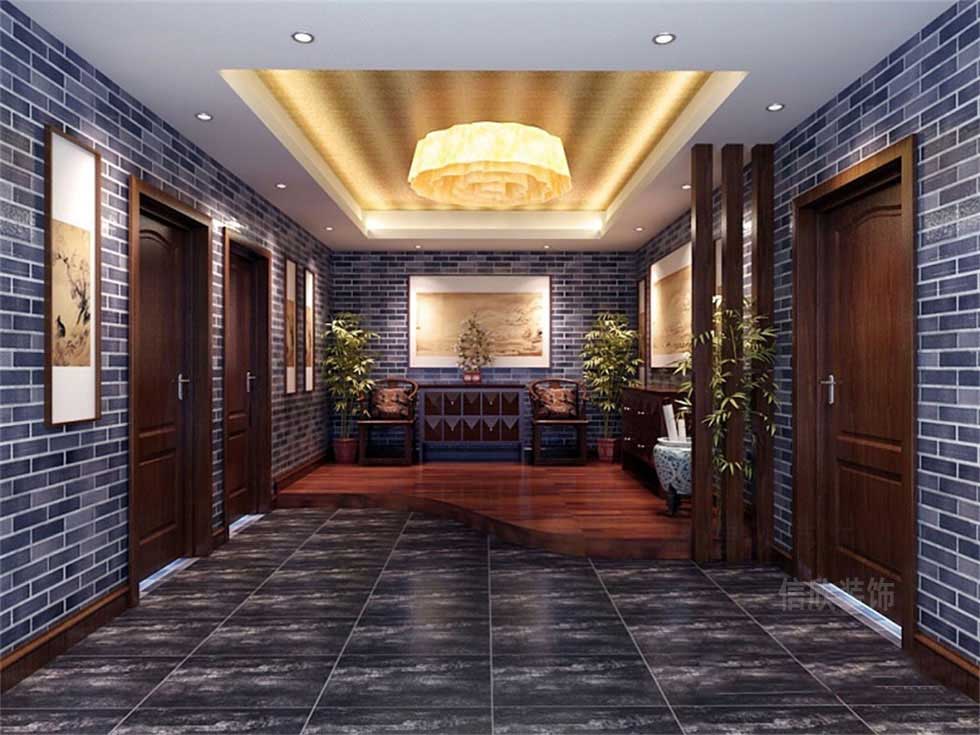 中式古玩字畫展廳洽談區(qū)裝修設(shè)計 中式古玩字畫展廳洽談區(qū)裝修設(shè)計