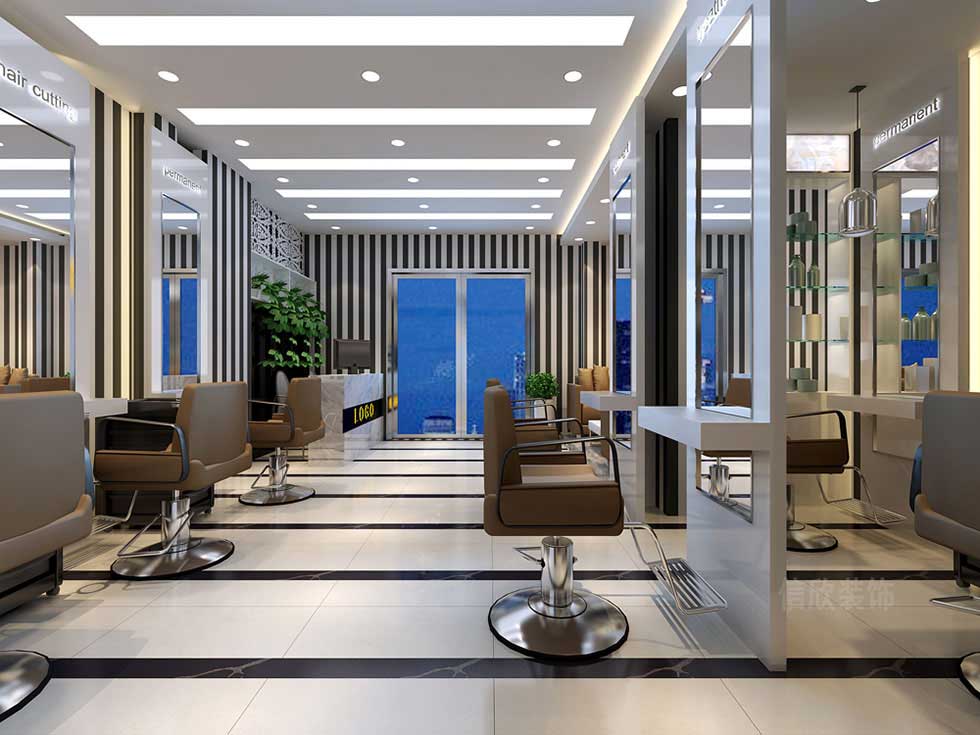 深圳精品美發(fā)店大廳