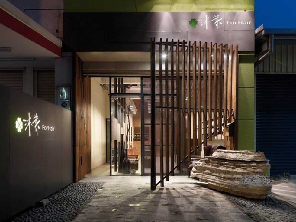 100平方理發(fā)店門頭 100平方理發(fā)店門頭