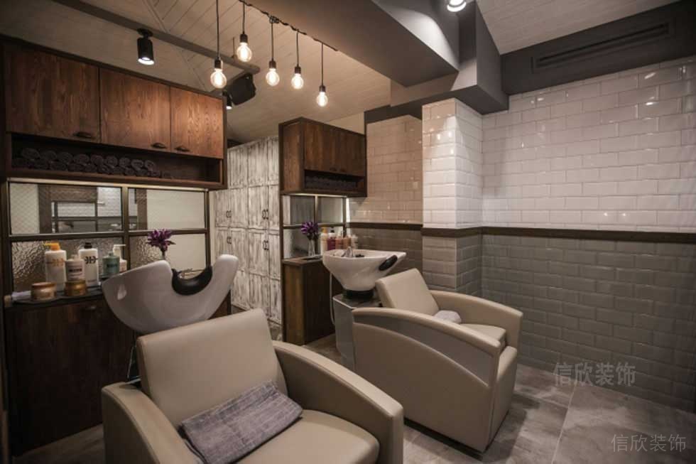 深圳龍華美發(fā)店洗頭區(qū)設(shè)計(jì) 深圳龍華美發(fā)店洗頭區(qū)設(shè)計(jì)