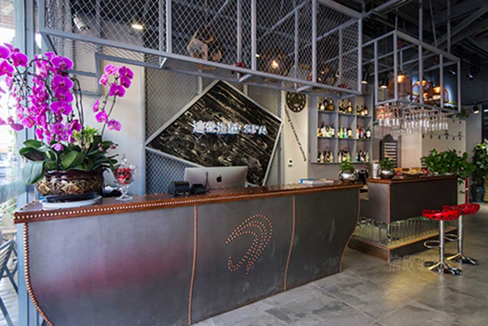 深圳福田美容美發(fā)養(yǎng)生店前臺裝修 深圳福田美容美發(fā)養(yǎng)生店前臺裝修