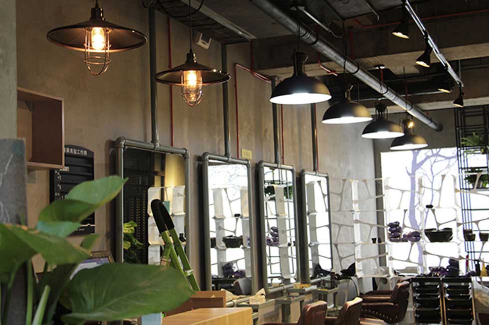 深圳龍崗美發(fā)店大廳裝修設(shè)計 深圳龍崗美發(fā)店大廳裝修設(shè)計