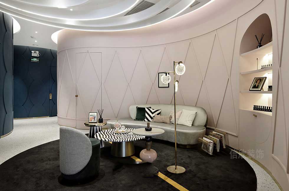 優(yōu)雅的美容美發(fā)店裝修洽談區(qū)裝修設(shè)計 優(yōu)雅的美容美發(fā)店裝修洽談區(qū)裝修設(shè)計