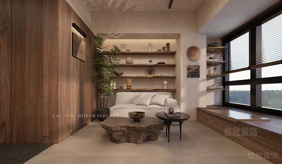 YUAN美發(fā)會所洽談區(qū)裝修設(shè)計