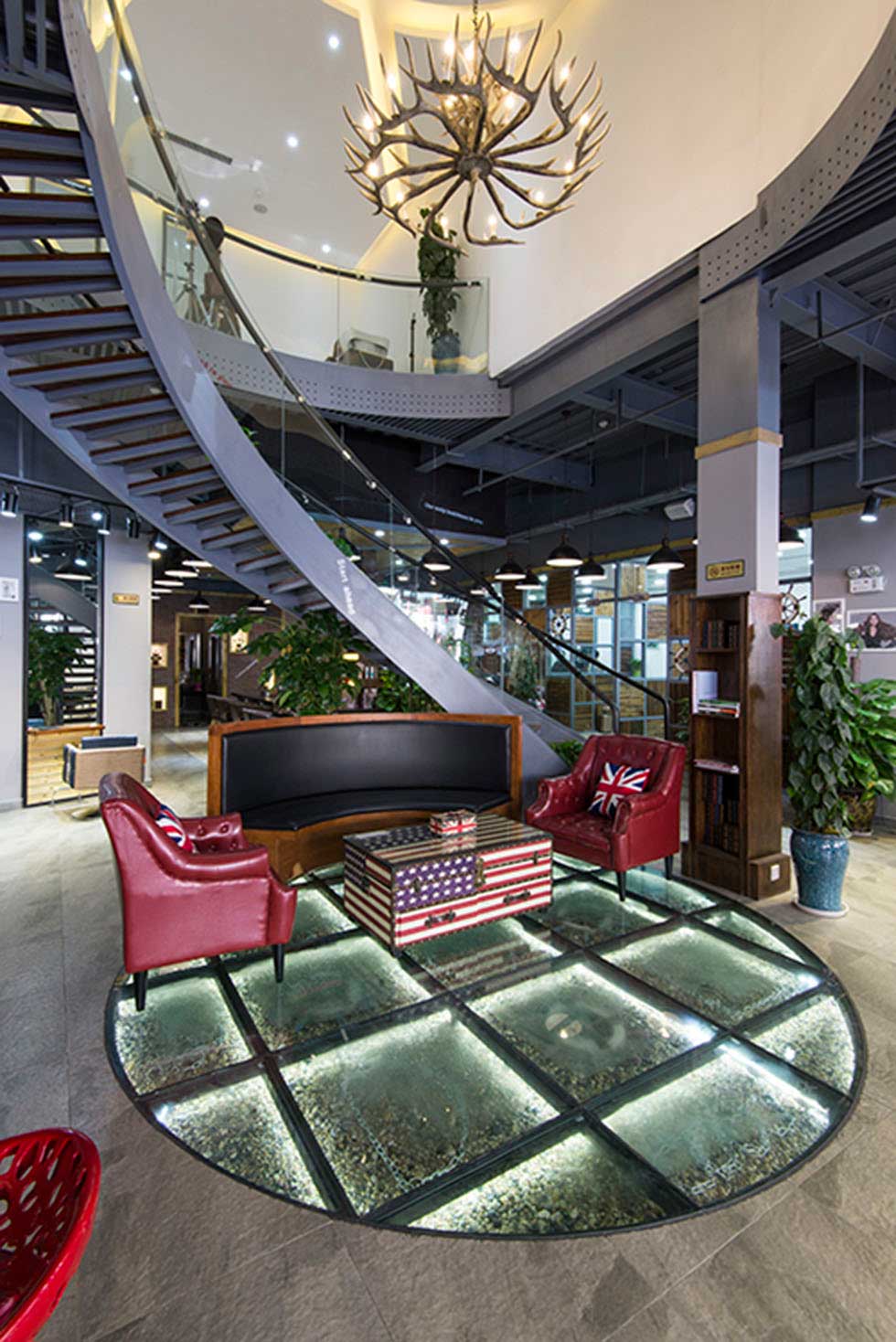 深圳福田美容美發(fā)養(yǎng)生店一樓大廳裝修 深圳福田美容美發(fā)養(yǎng)生店一樓大廳裝修