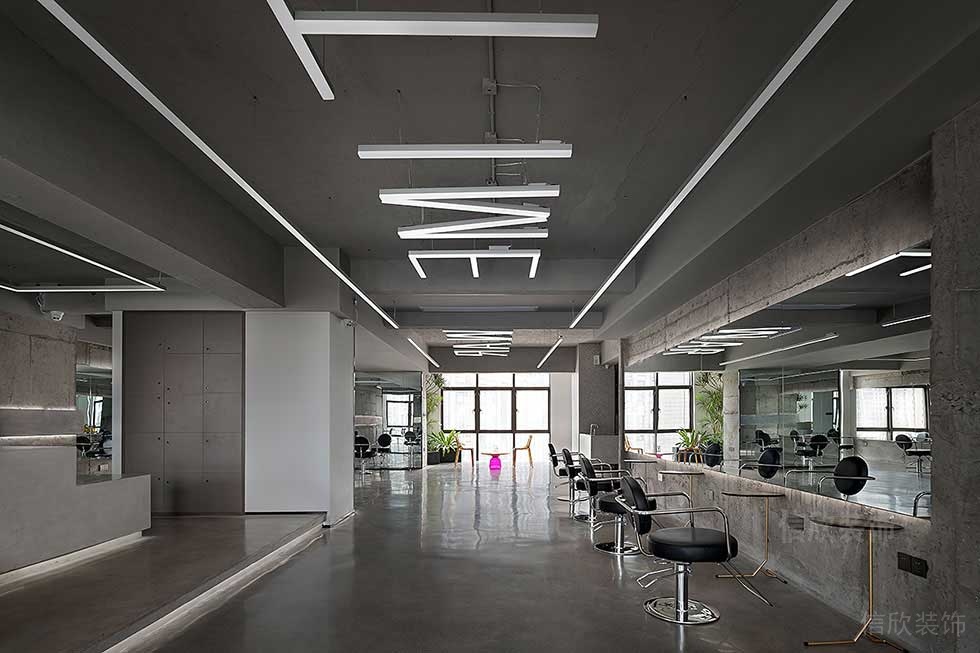 現(xiàn)代工業(yè)風(fēng)理發(fā)店美發(fā)區(qū)裝修設(shè)計(jì) 現(xiàn)代工業(yè)風(fēng)理發(fā)店美發(fā)區(qū)裝修設(shè)計(jì)