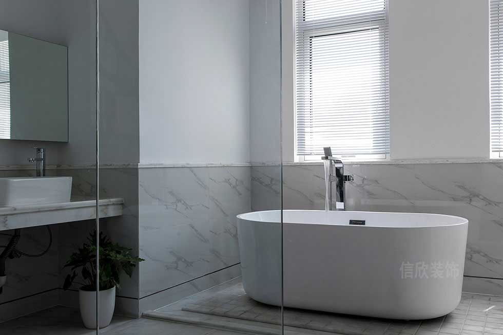 深圳福田美容店沐浴區(qū)裝修設(shè)計(jì)