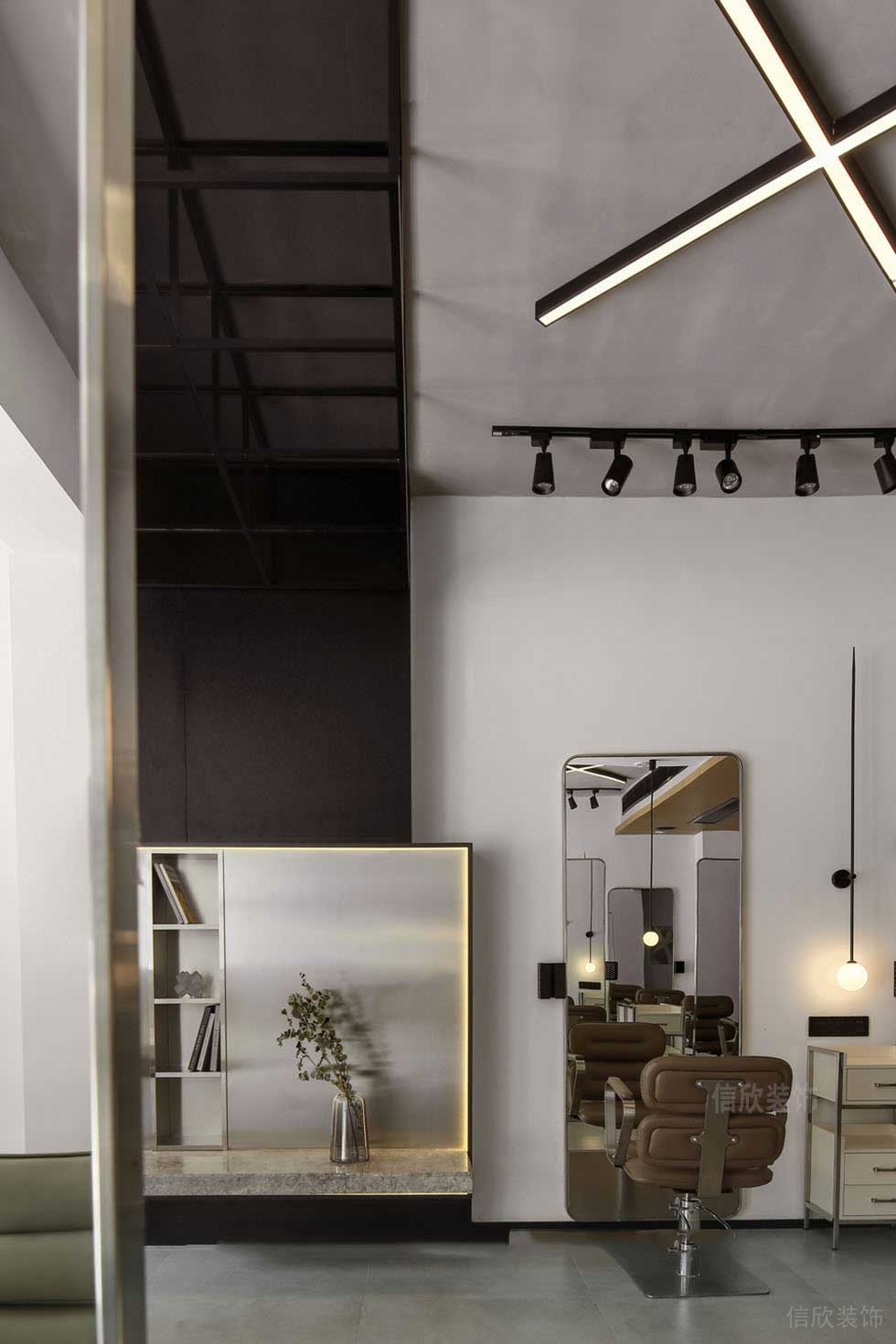 深圳福田美容美發(fā)SPA館大廳裝修設(shè)計(jì) 深圳福田美容美發(fā)SPA館大廳裝修設(shè)計(jì)