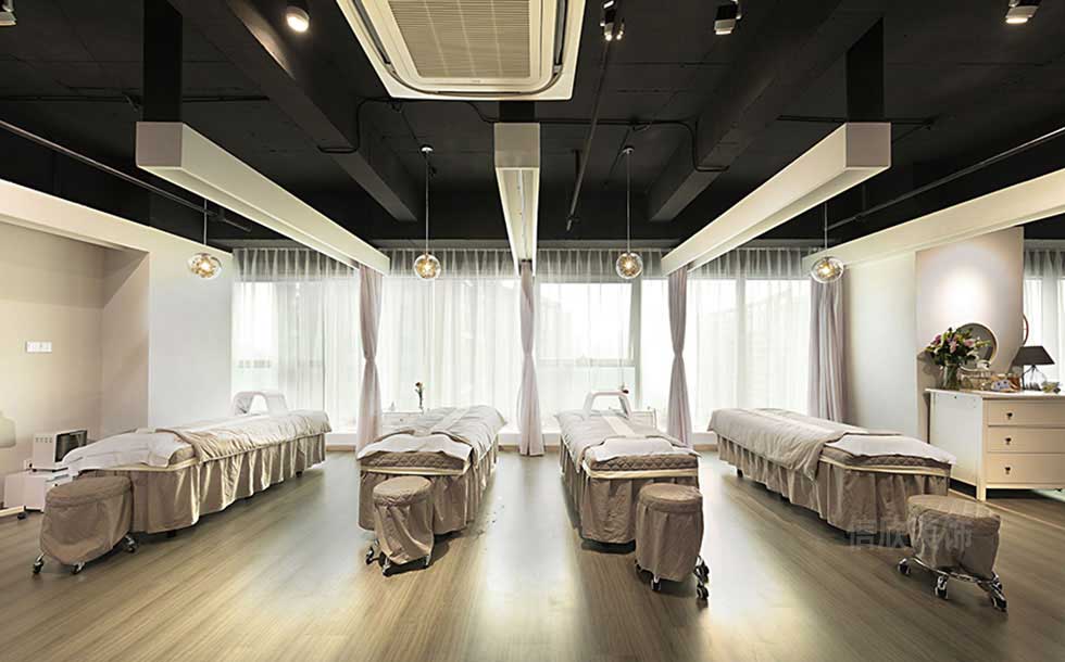 黑色時尚美容店美容區(qū)裝修設(shè)計(jì) 黑色時尚美容店美容區(qū)裝修設(shè)計(jì)