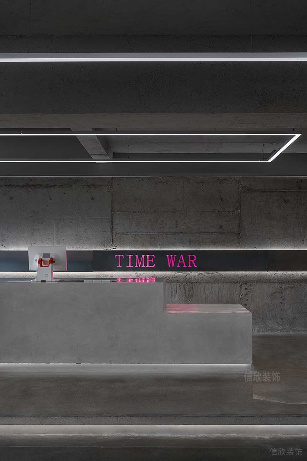 現(xiàn)代工業(yè)風(fēng)理發(fā)店前臺裝修設(shè)計(jì) 現(xiàn)代工業(yè)風(fēng)理發(fā)店前臺裝修設(shè)計(jì)