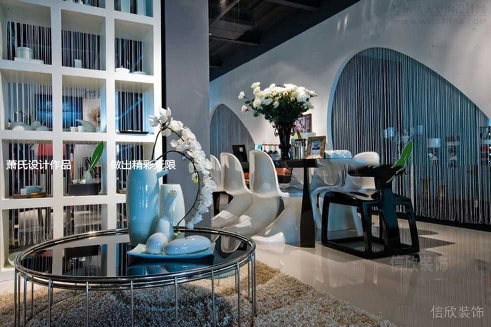 辦公室裝修效果圖大理茶幾休息區(qū)裝修