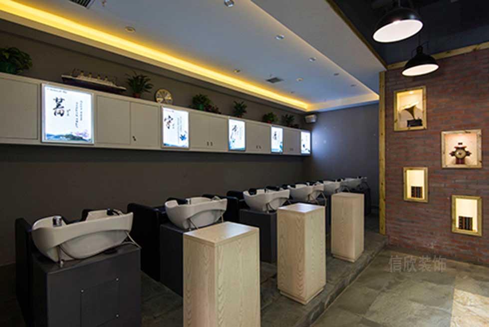 深圳福田美容美發(fā)養(yǎng)生店洗頭區(qū)裝修 深圳福田美容美發(fā)養(yǎng)生店洗頭區(qū)裝修
