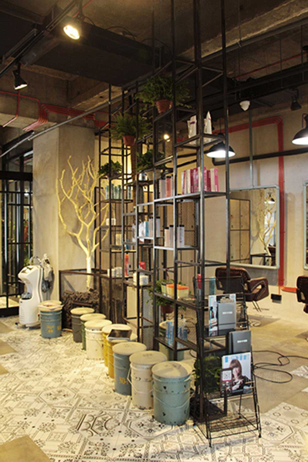 深圳龍崗美發(fā)店隔斷裝修設(shè)計 深圳龍崗美發(fā)店隔斷裝修設(shè)計