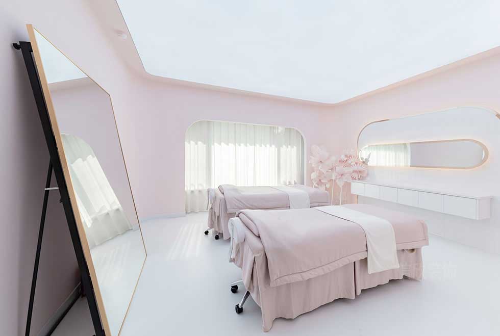 深圳羅湖美容美發(fā)護(hù)膚中心雙人美容間裝修設(shè)計(jì) 深圳羅湖美容美發(fā)護(hù)膚中心雙人美容間裝修設(shè)計(jì)