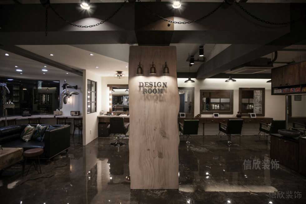 深圳龍華美發(fā)店大廳設(shè)計(jì) 深圳龍華美發(fā)店大廳設(shè)計(jì)