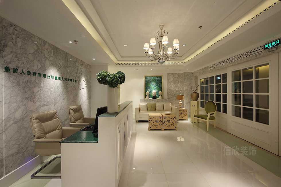 深圳自然田園風(fēng)美容院前臺 深圳自然田園風(fēng)美容院前臺