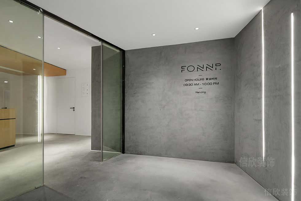 現代風格的皮膚管理中心玄關裝修設計 現代風格的皮膚管理中心玄關裝修設計