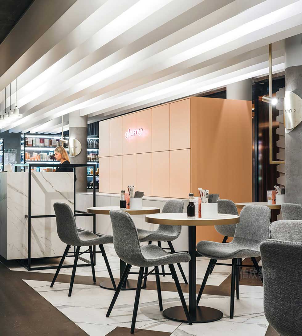 深圳南山工業(yè)風(fēng)美容美發(fā)沙龍大廳裝修案例 深圳南山工業(yè)風(fēng)美容美發(fā)沙龍大廳裝修案例