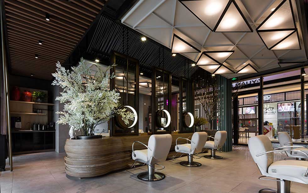 深圳美容美發(fā)形象設(shè)計(jì)店大廳裝修 深圳美容美發(fā)形象設(shè)計(jì)店大廳裝修