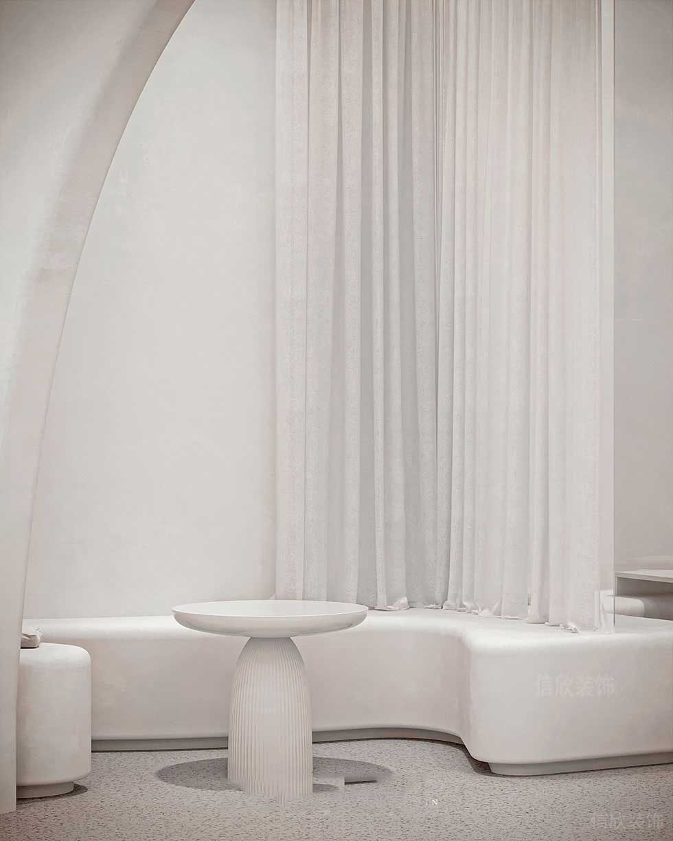 木浦造型皮膚管理等候區(qū)裝修設計