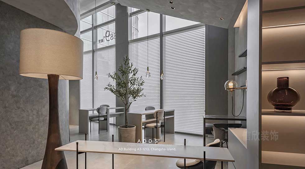 8891美學(xué)沙龍前廳裝修設(shè)計 8891美學(xué)沙龍前廳裝修設(shè)計