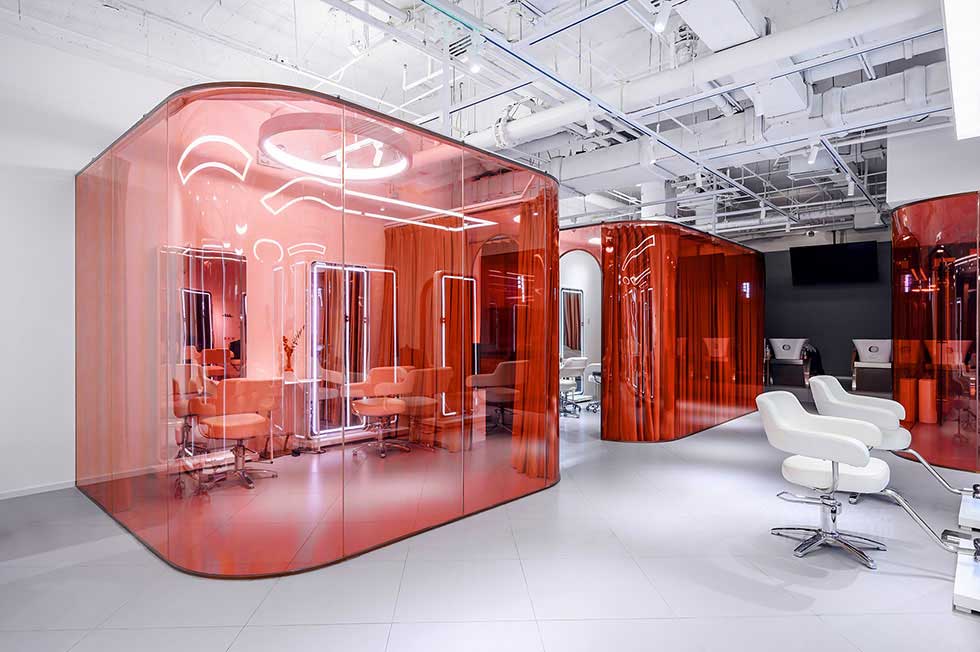 深圳羅湖400平方美發(fā)店裝修VIP間施工案例 深圳羅湖400平方美發(fā)店裝修VIP間施工案例