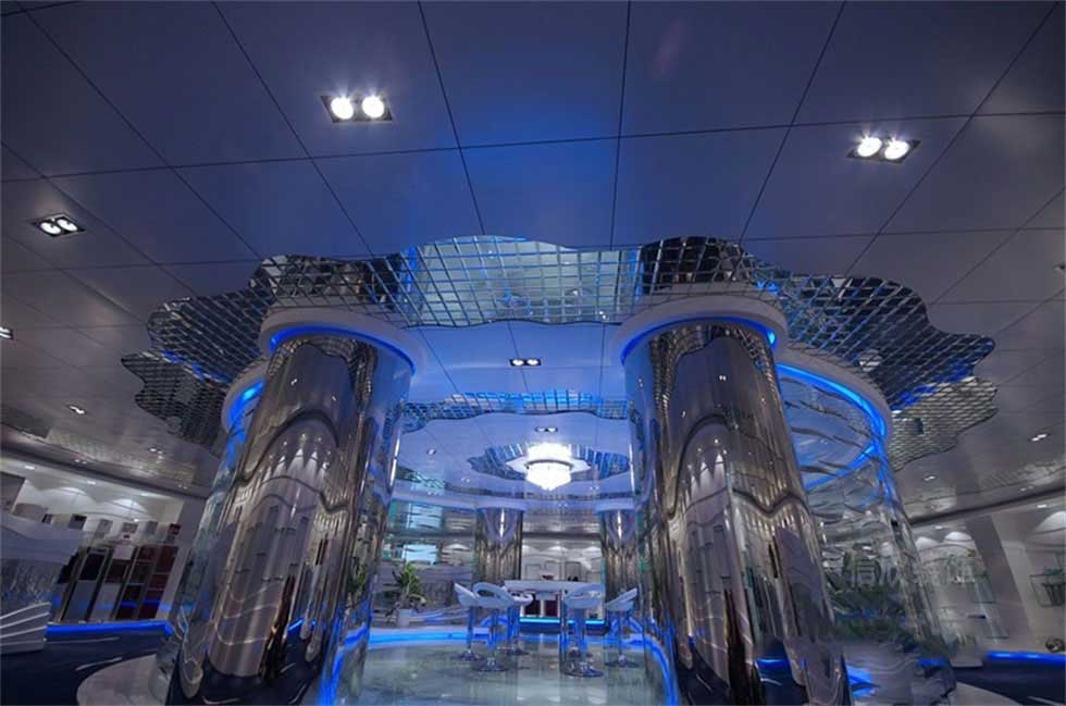 企業(yè)產品展廳大廳裝修設計 企業(yè)產品展廳大廳裝修設計