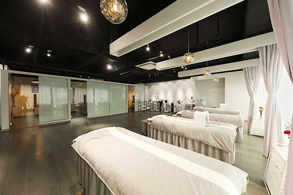 黑色時尚美容店大廳裝修設(shè)計(jì) 黑色時尚美容店大廳裝修設(shè)計(jì)