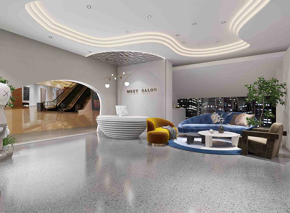 深圳大型高端美發(fā)沙龍前臺裝修設(shè)計 深圳大型高端美發(fā)沙龍前臺裝修設(shè)計