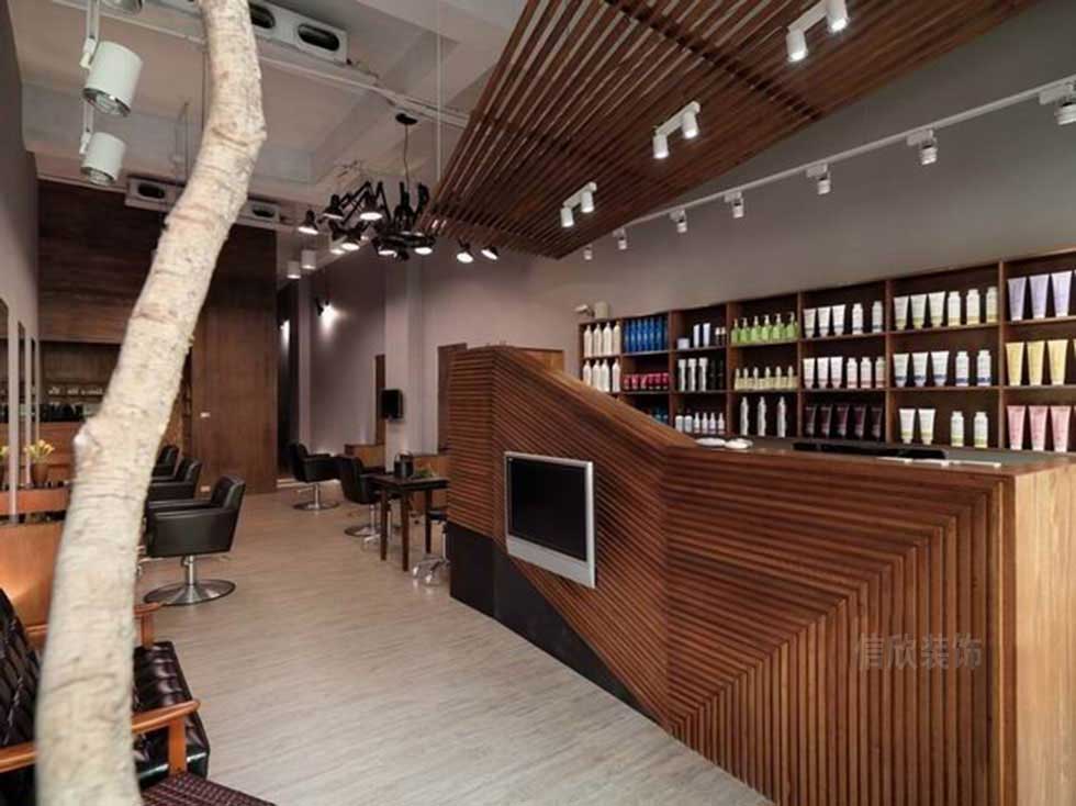 100平方理發(fā)店前臺 100平方理發(fā)店前臺