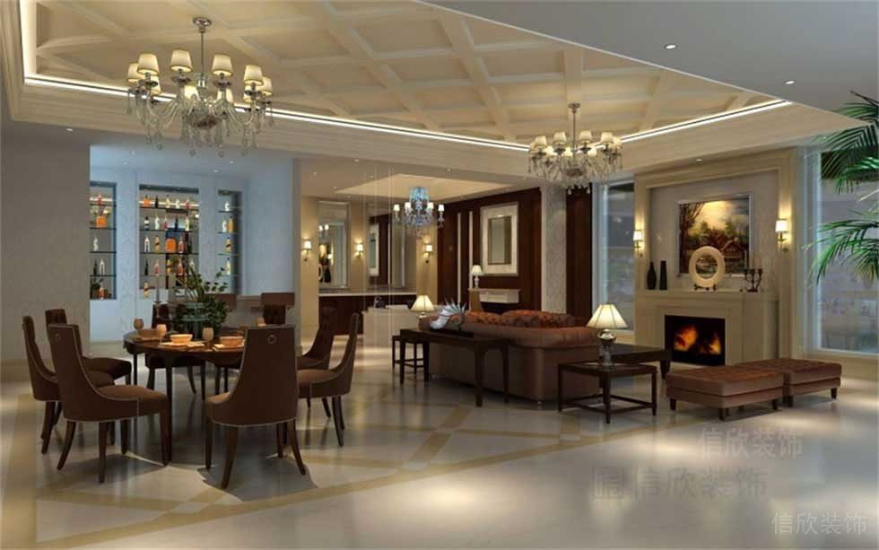 衛(wèi)浴陶瓷展廳洽談區(qū)裝修設(shè)計