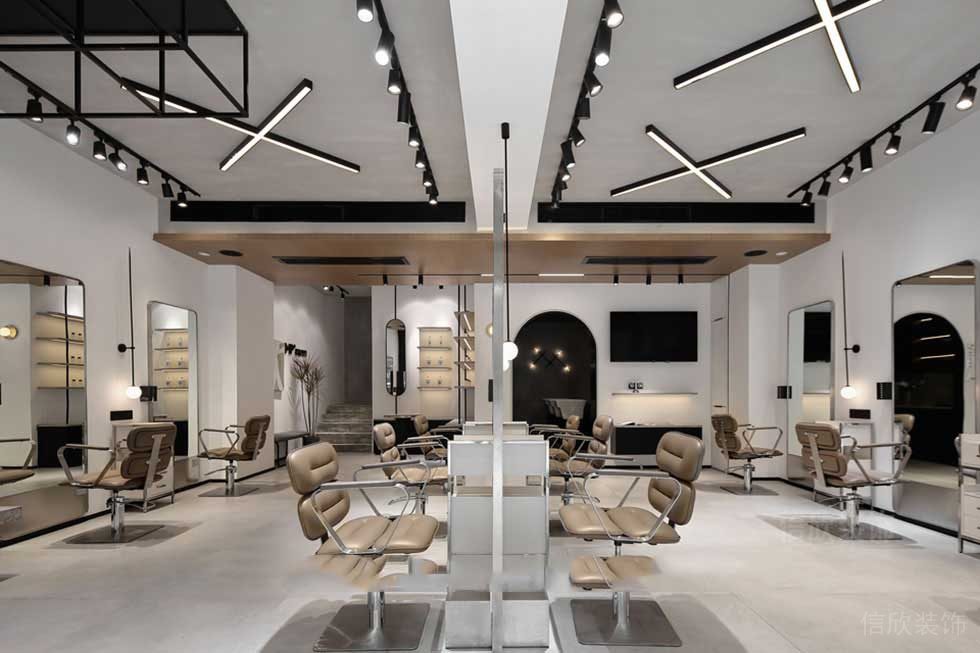 深圳福田美容美發(fā)SPA館一樓大廳裝修設(shè)計(jì) 深圳福田美容美發(fā)SPA館一樓大廳裝修設(shè)計(jì)