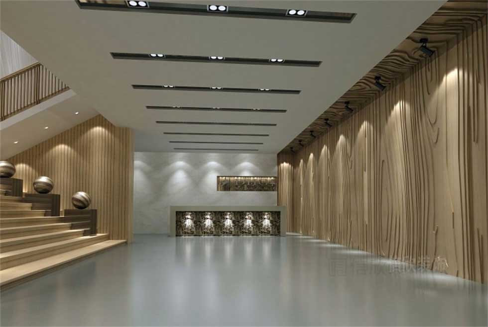 木業(yè)產(chǎn)品展廳前臺裝修設(shè)計 木業(yè)產(chǎn)品展廳前臺裝修設(shè)計