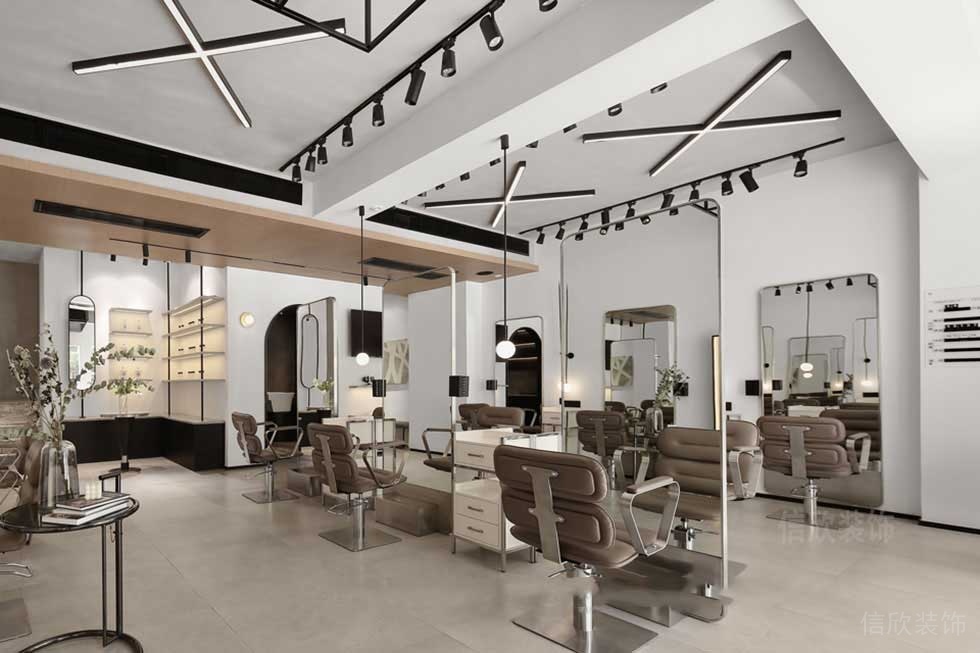 深圳福田美容美發(fā)SPA館一樓大廳裝修設(shè)計(jì) 深圳福田美容美發(fā)SPA館一樓大廳裝修設(shè)計(jì)