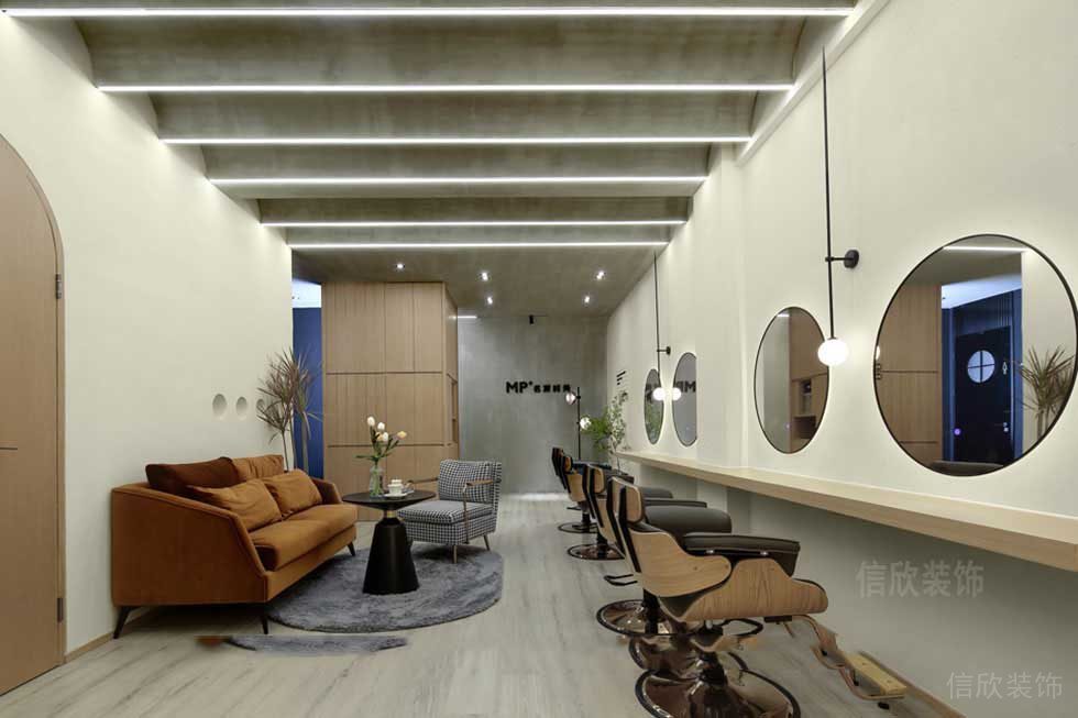 深圳福田美容美發(fā)SPA館二層頂面裝修設(shè)計(jì) 深圳福田美容美發(fā)SPA館二層頂面裝修設(shè)計(jì)