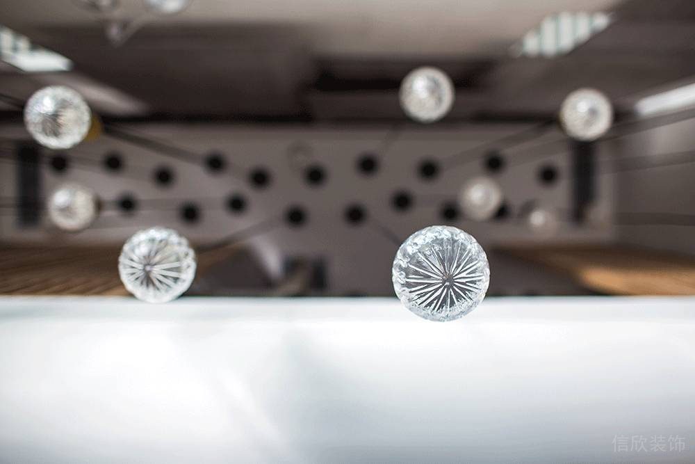 天花創(chuàng)意水晶吊頂燈飾設(shè)計(jì)辦公室裝修