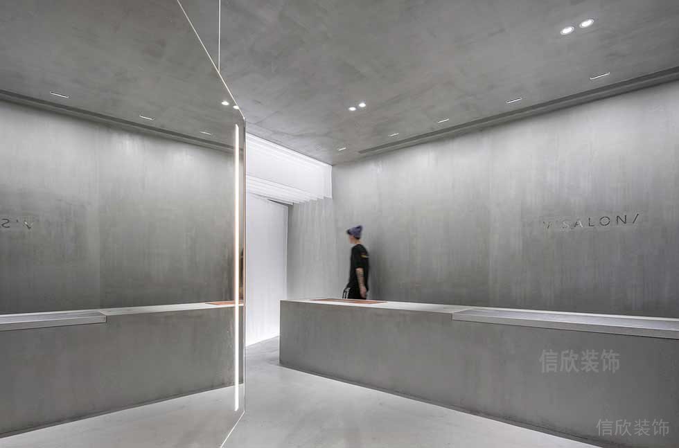灰色簡(jiǎn)約風(fēng)現(xiàn)代燈飾設(shè)計(jì)效果圖辦公室過道