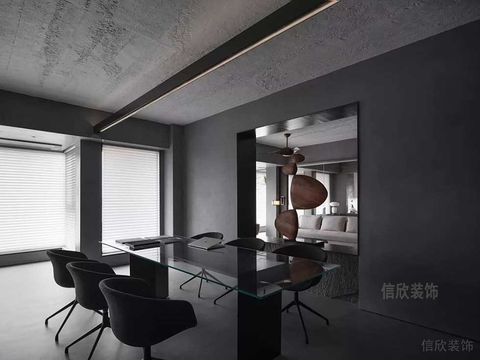 極簡(jiǎn)風(fēng)格企業(yè)辦公空間商務(wù)洽談室裝修圖