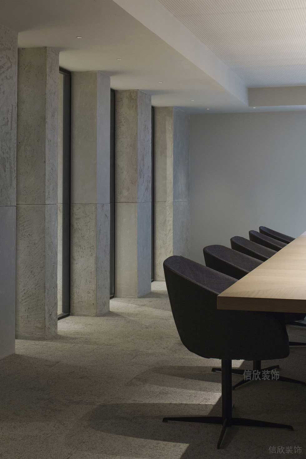 極簡(jiǎn)風(fēng)格商務(wù)辦公空間會(huì)議室裝修圖