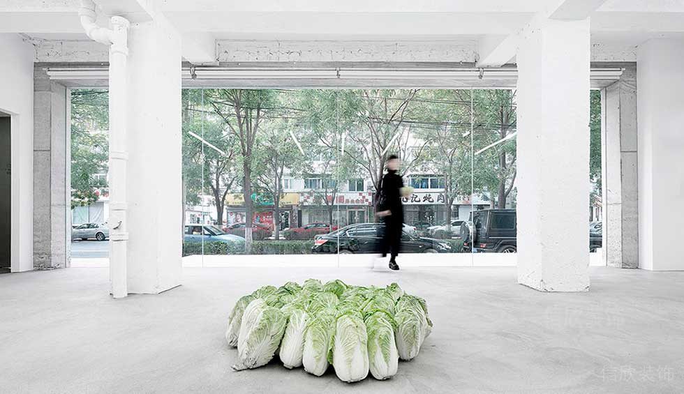 極簡(jiǎn)風(fēng)格商務(wù)辦公室大堂效果圖