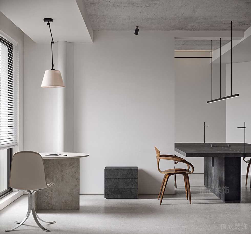 極簡(jiǎn)風(fēng)格公司多功能辦公區(qū)效果圖