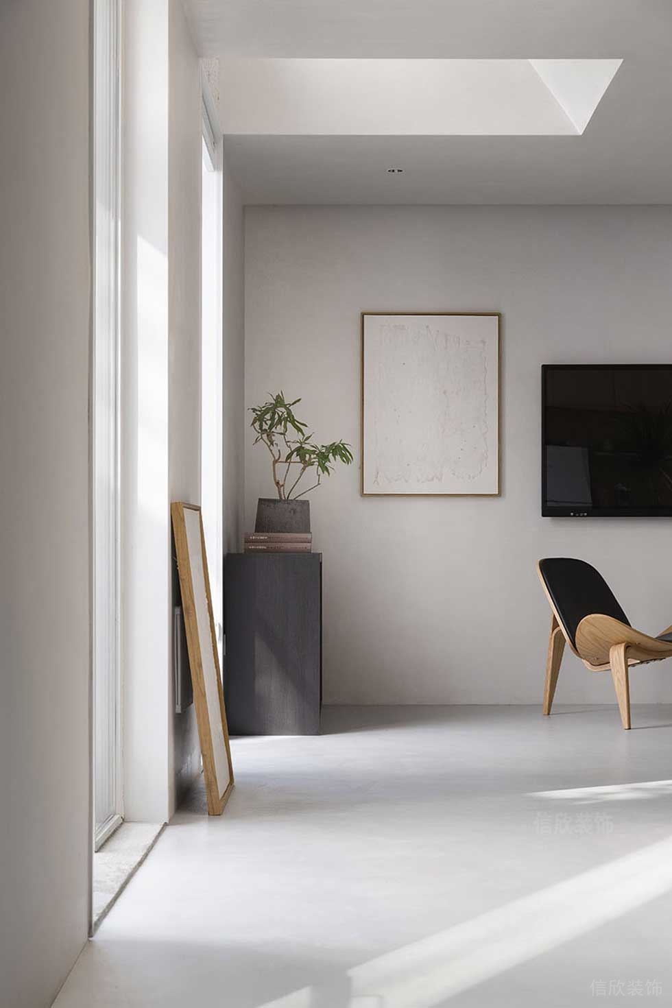 極簡(jiǎn)風(fēng)格公司裝修工程休閑室效果圖