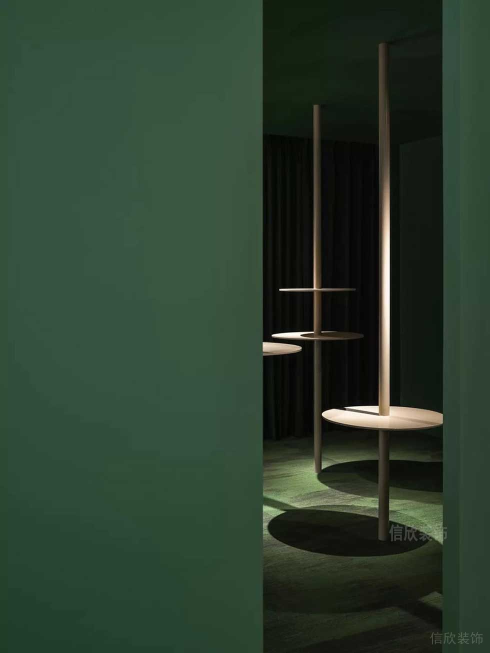 簡約北歐風(fēng)辦公空間休息室案例裝修圖