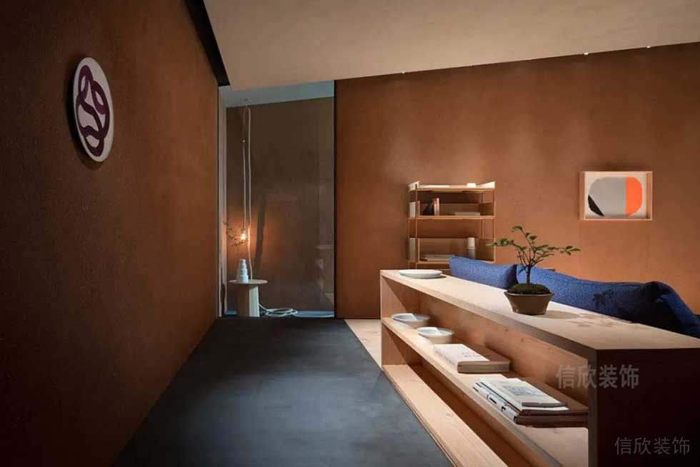 簡約風格辦公空間案例休息室裝修圖