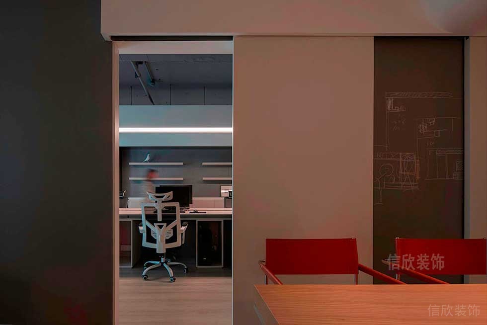 簡約風(fēng)格辦公空間商務(wù)會議室設(shè)計圖