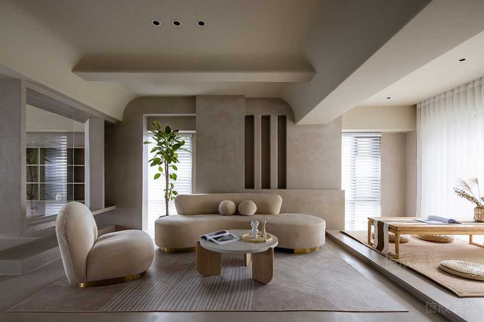 簡(jiǎn)約風(fēng)格辦公空間休閑接待室裝修圖