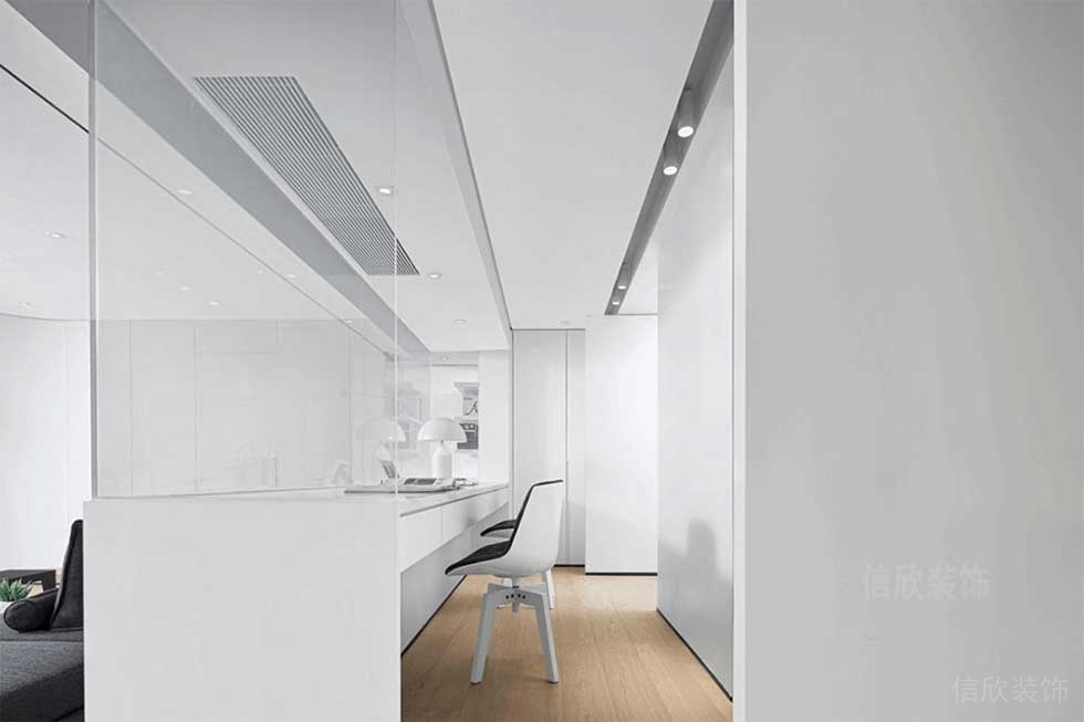 簡(jiǎn)約風(fēng)格辦公室案例休閑閱覽廳設(shè)計(jì)圖